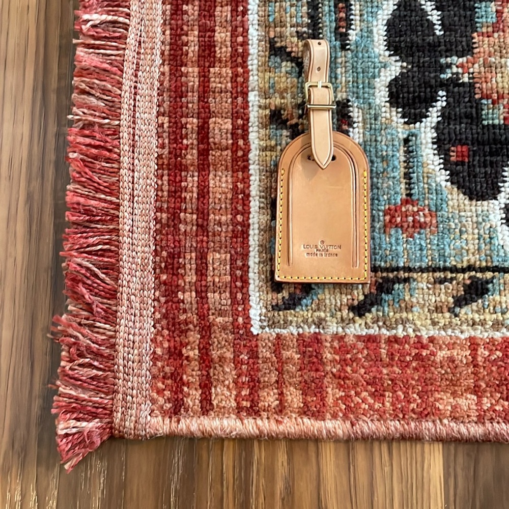 Authentic Louis Vuitton bag tag